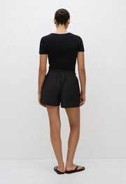 Relaxed Short - Black - Matteau